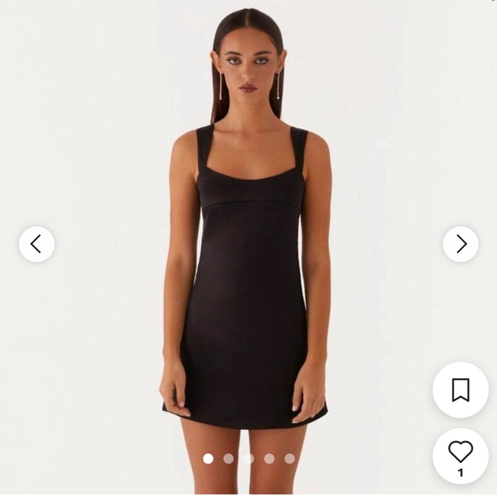 Peppermayo Black Mini Dress